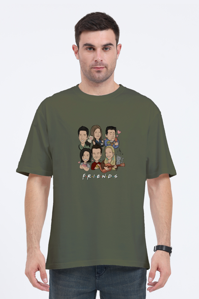 'The Gang' Oversized Friends T-Shirt