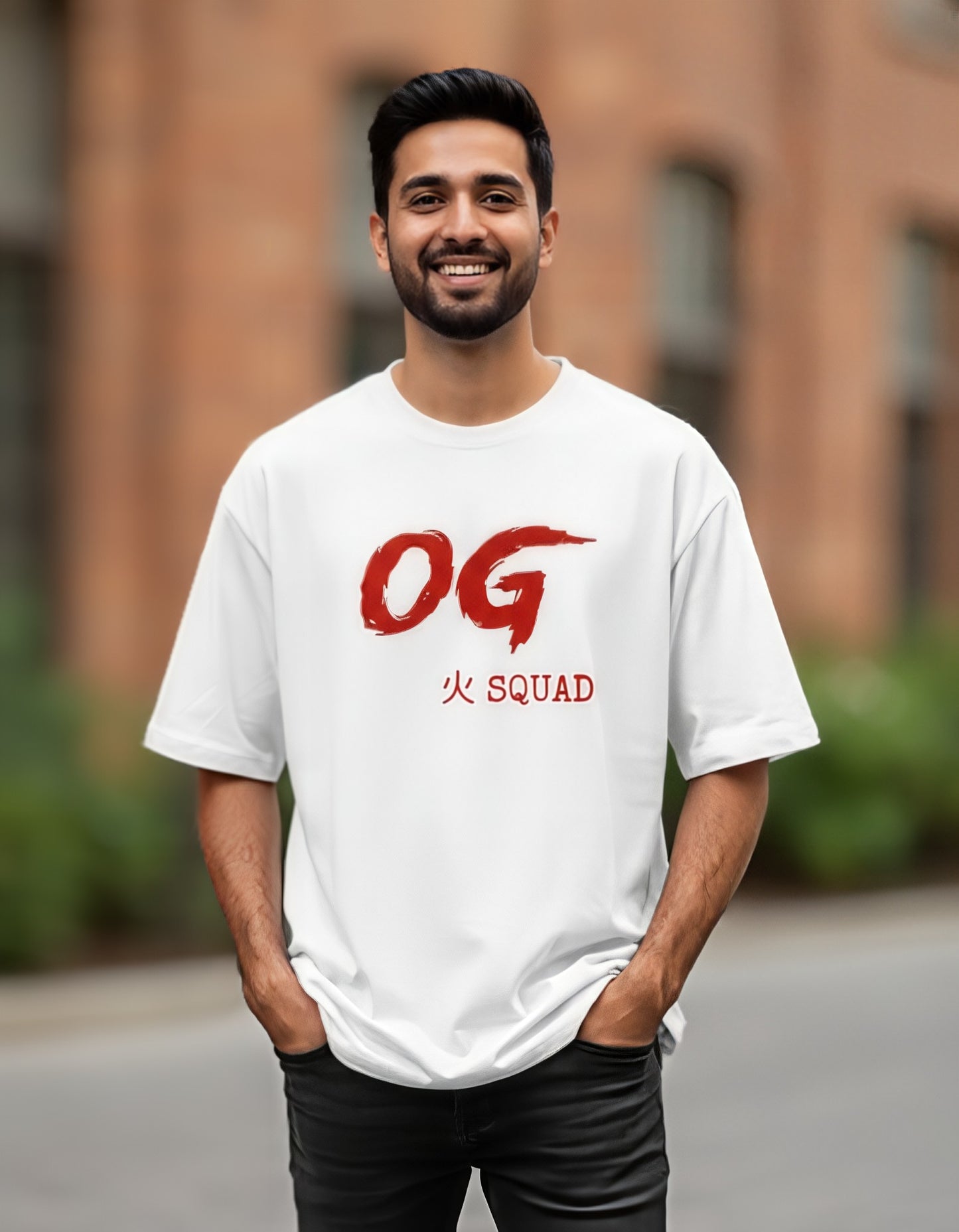 OG 火 Squad Oversized Unisex T-Shirt