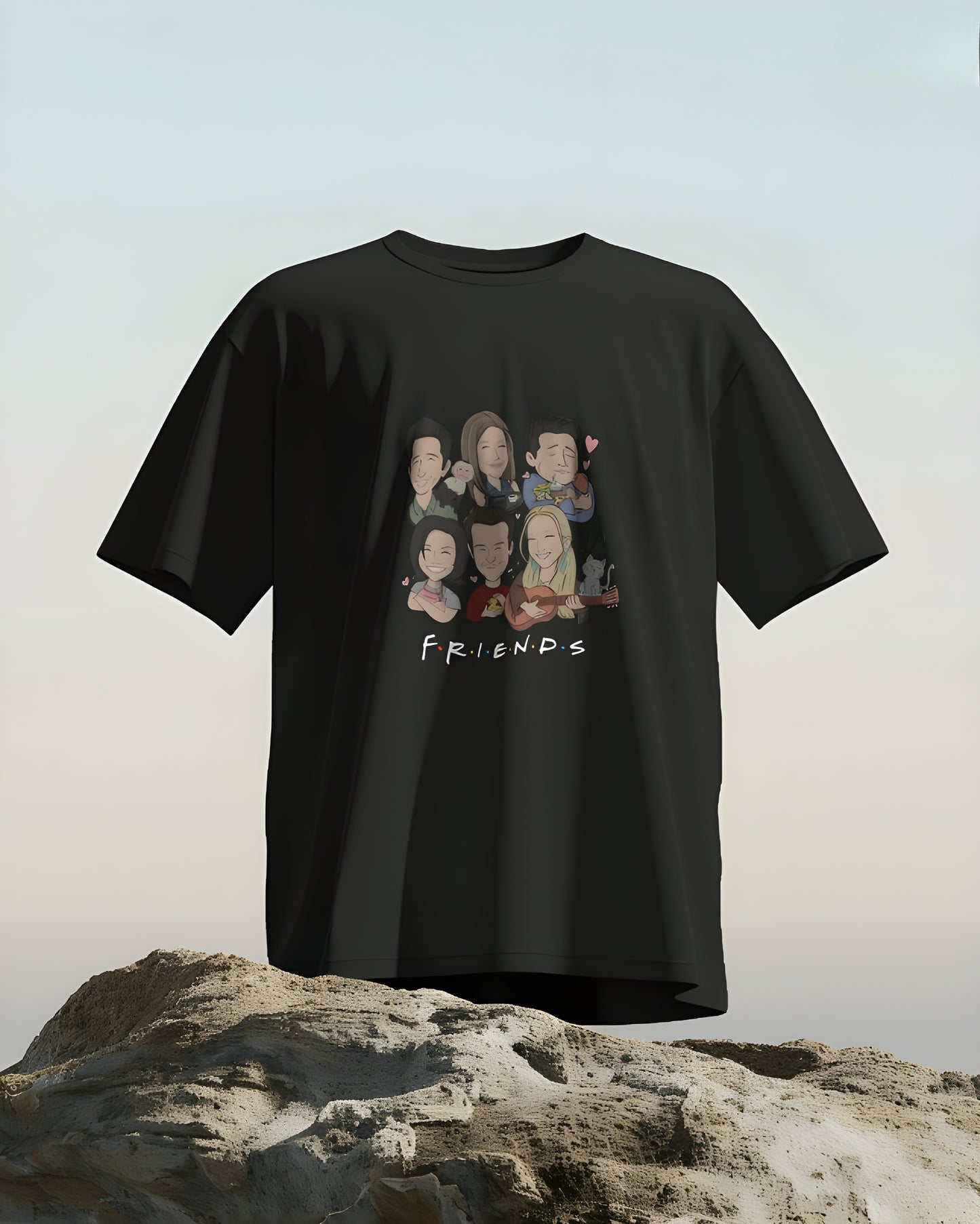 'The Gang' Oversized Friends T-Shirt