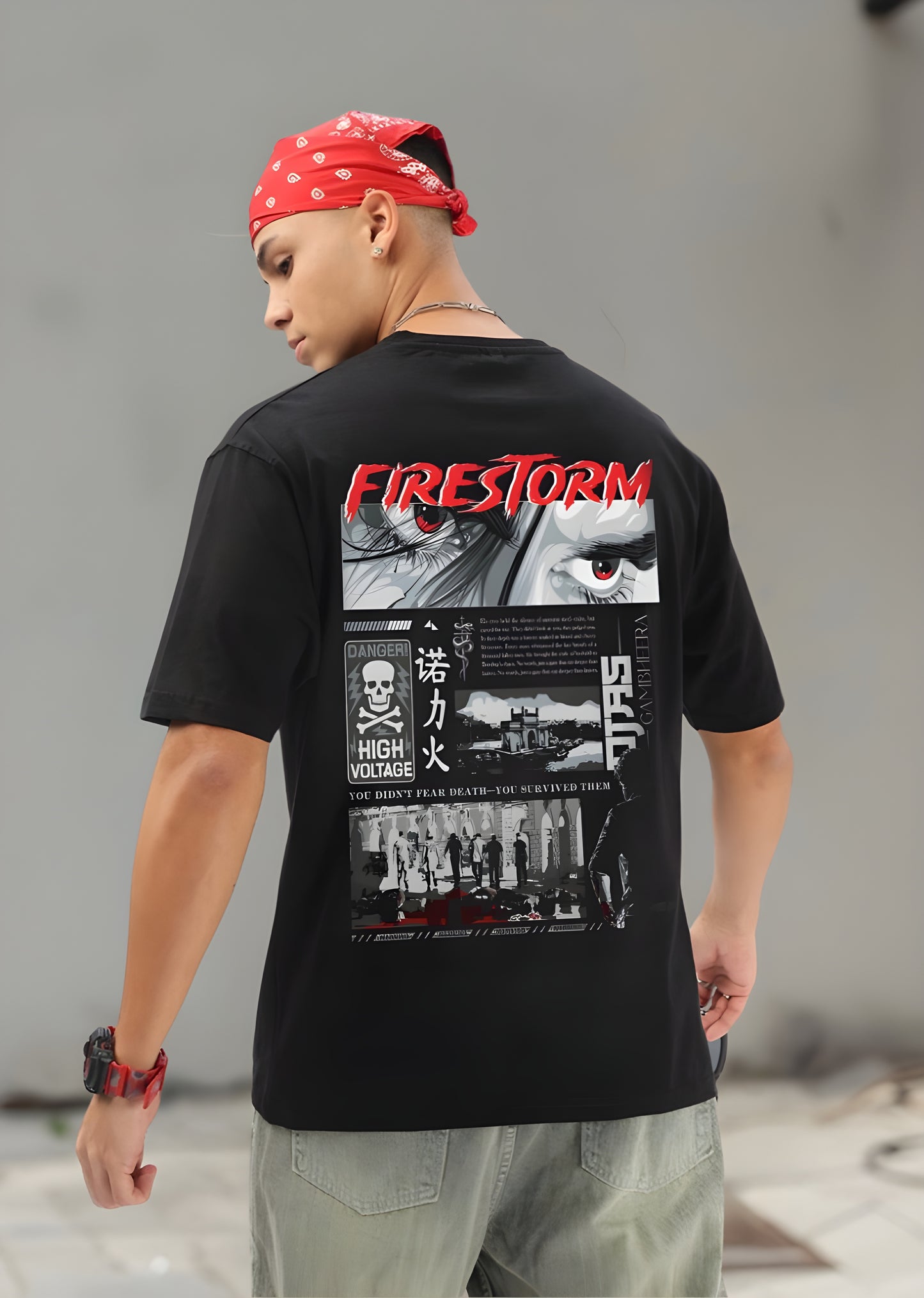 OG Firestorm Oversized Unisex T-Shirt