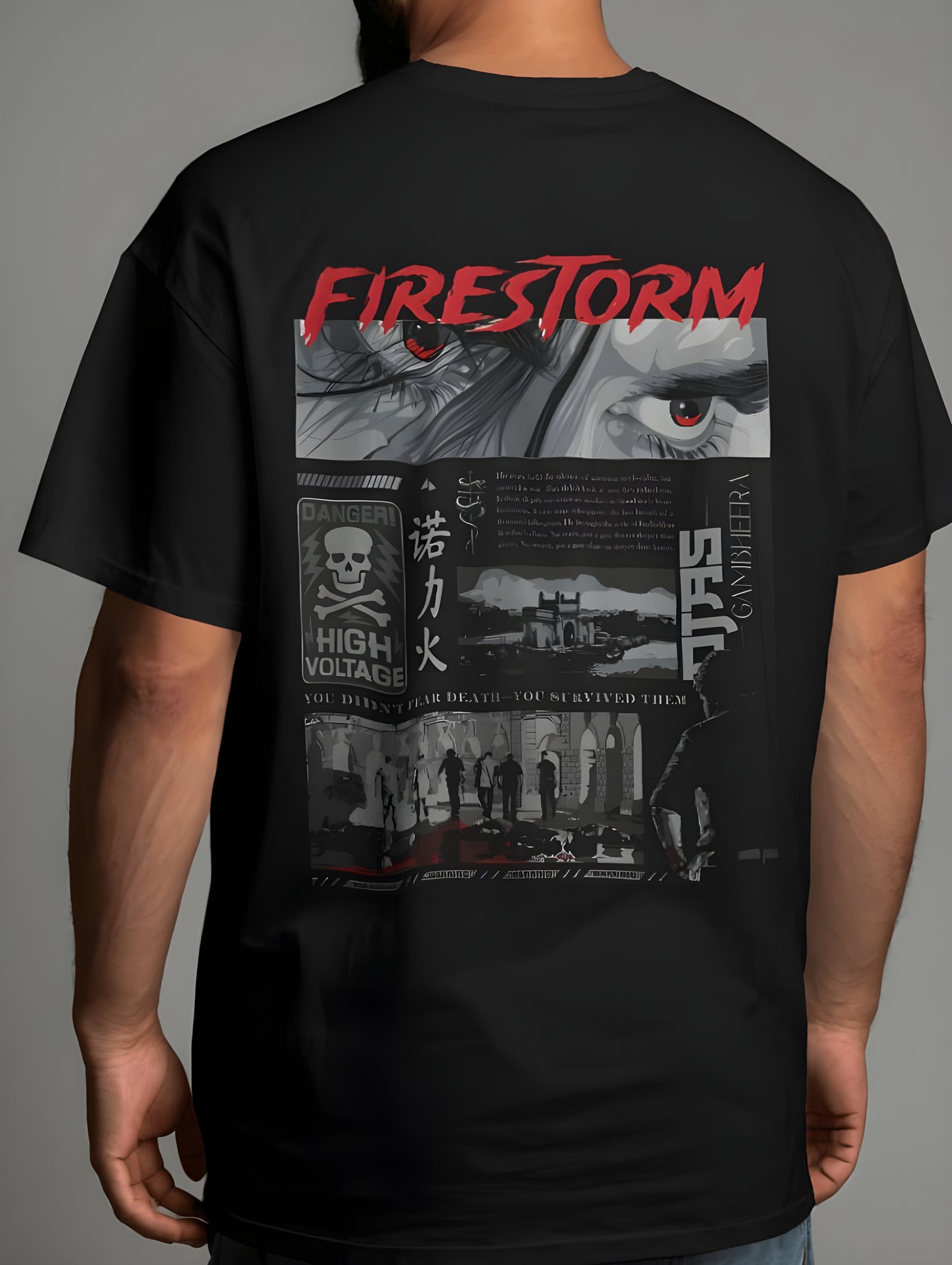 OG Firestorm Oversized Unisex T-Shirt