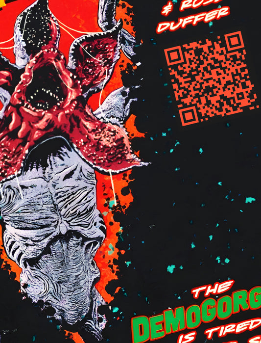 'Hawkins beast' Stranger things Oversized T-Shirt