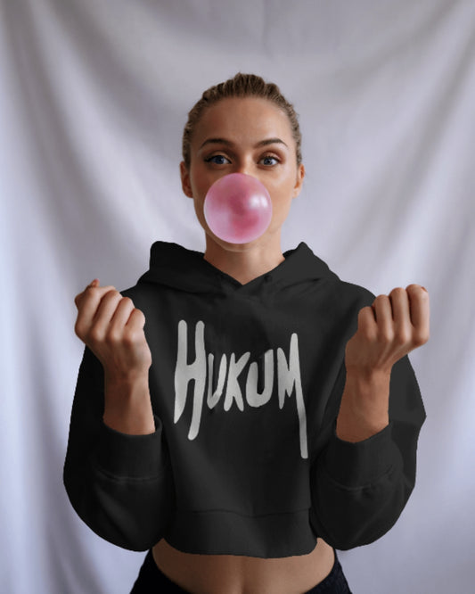 Hukum Female Cropped Hoodie